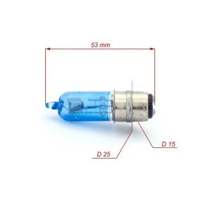 Lemputė 12V 35x35W PX15D melsva halogeninė