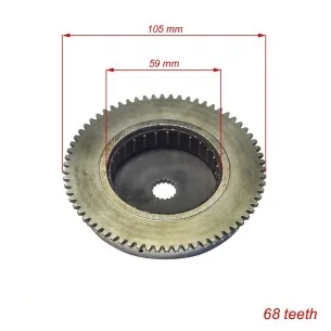 Vienakryptis guolis (bendeksas) 13mm velenui 3KJ variklis