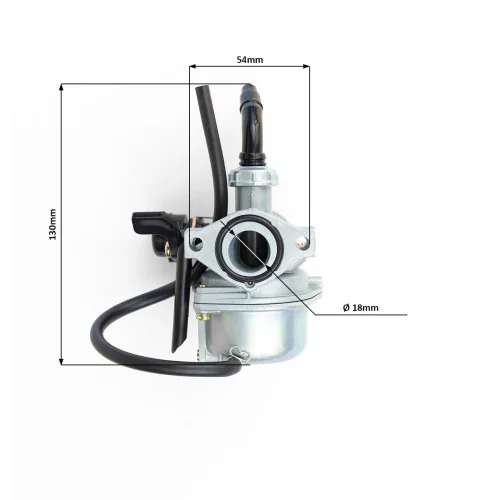 ATV110/125 karbiuratorius su rankiniu pasiurbimu iš dešinės