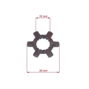 Variatoriaus lėkštelės žvaigždė 16mm KEEWAY