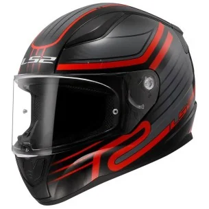 Šalmas LS2 RAPID II CIRCUIT BLACK RED-06 M