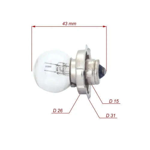 Lemputė 15W P26S
