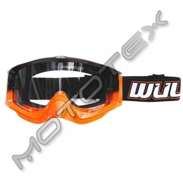 Motokrosiniai akiniai WULFSPORT SHADE oranžiniai