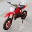 Motociklas krosinis QWMPB-02 raudonas